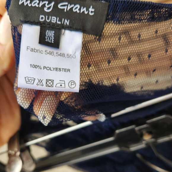 Mary Grant Sheer Tulle Maxi Skirt One Size - Picture 7 of 8